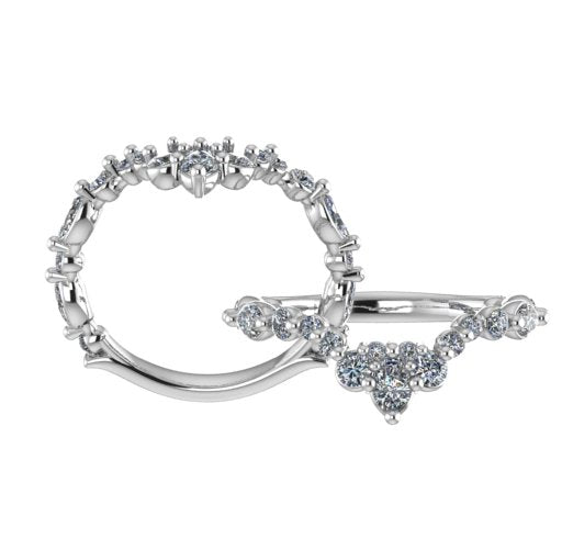 Matching band .8ct total