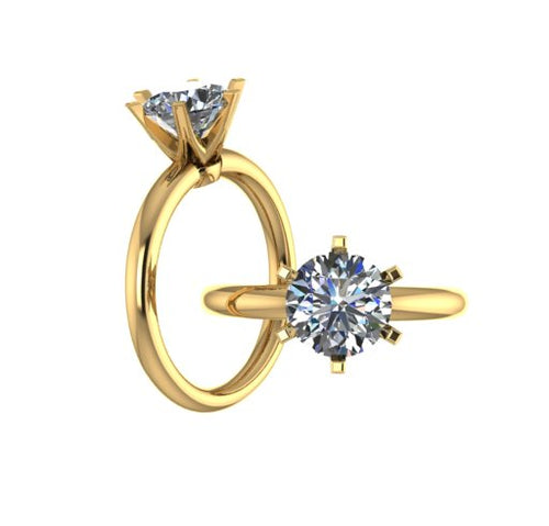 2ct Round solitaire